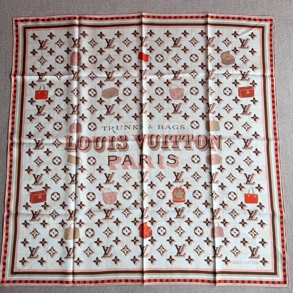 Louis Vuitton Silk Scarf - Picture 1 of 8